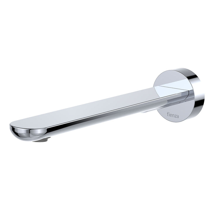 Empire Slim Basin/Bath Outlet, Round Plate, 220mm - Chrome