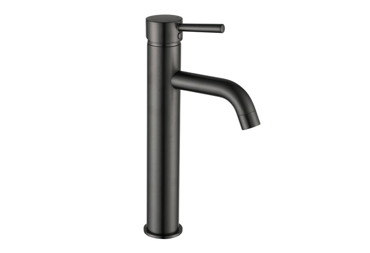 Bloom Extended Basin Mixer - Brushed Gunmetal