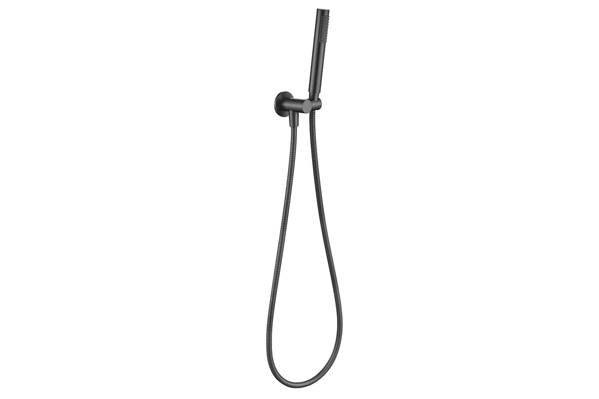 Bloom Hand Shower on Hook - Brushed Gunmetal