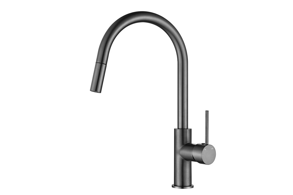 Bloom Pull Out Sink Mixer - Brushed Gunmetal