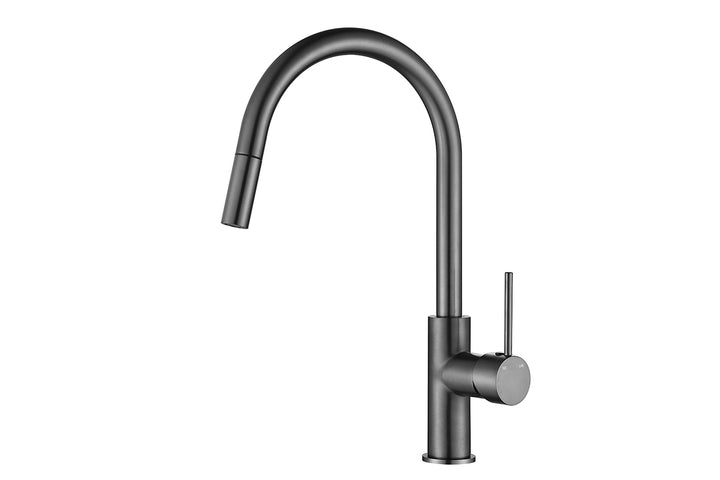 Bloom Pull Out Sink Mixer - Brushed Gunmetal