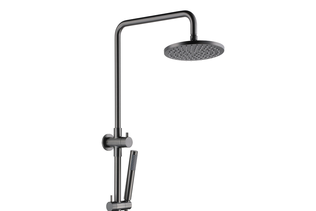 Bloom Shower Set - Brushed Gunmetal