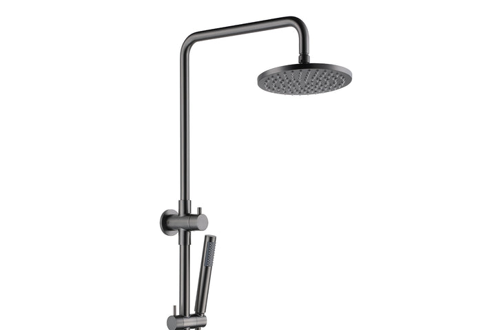 Bloom Shower Set - Brushed Gunmetal