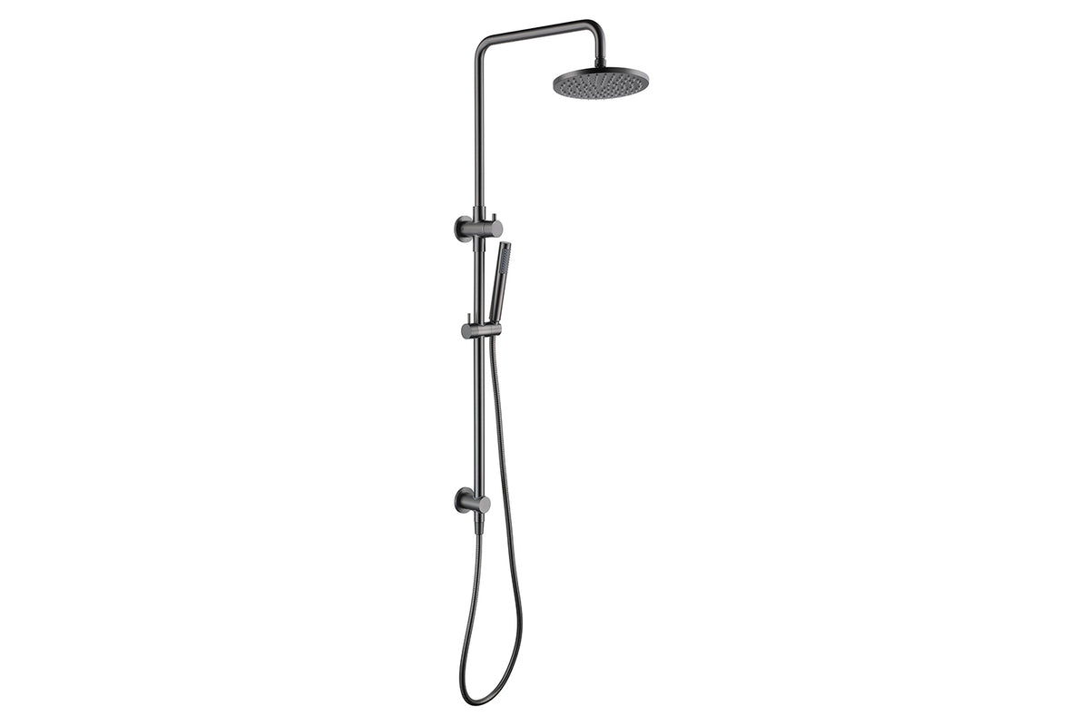 Bloom Shower Set - Brushed Gunmetal