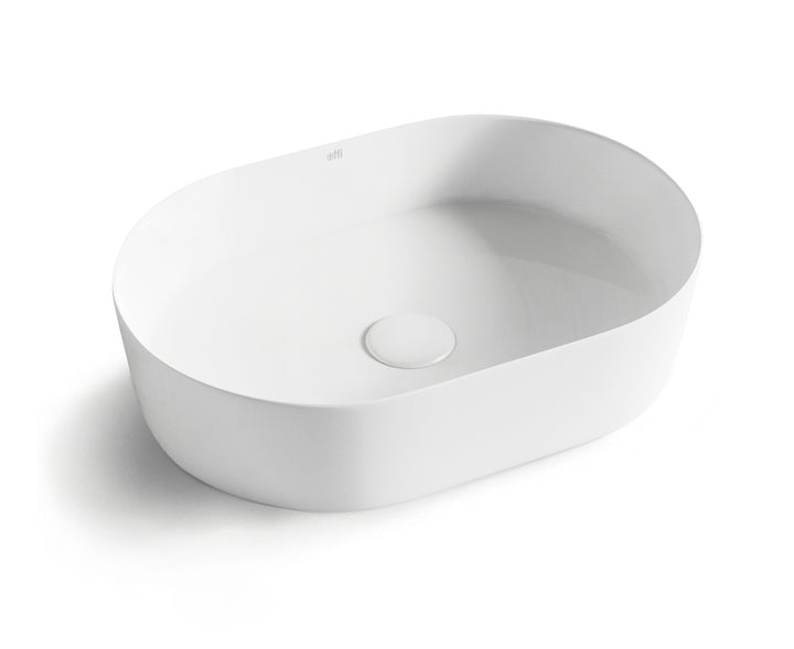 Quay Oval 500x330x120 Matte White Basin