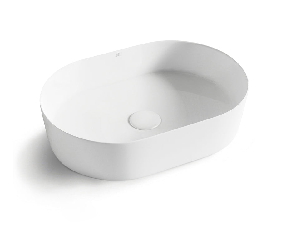 Quay Oval 500x330x120 Matte White Basin