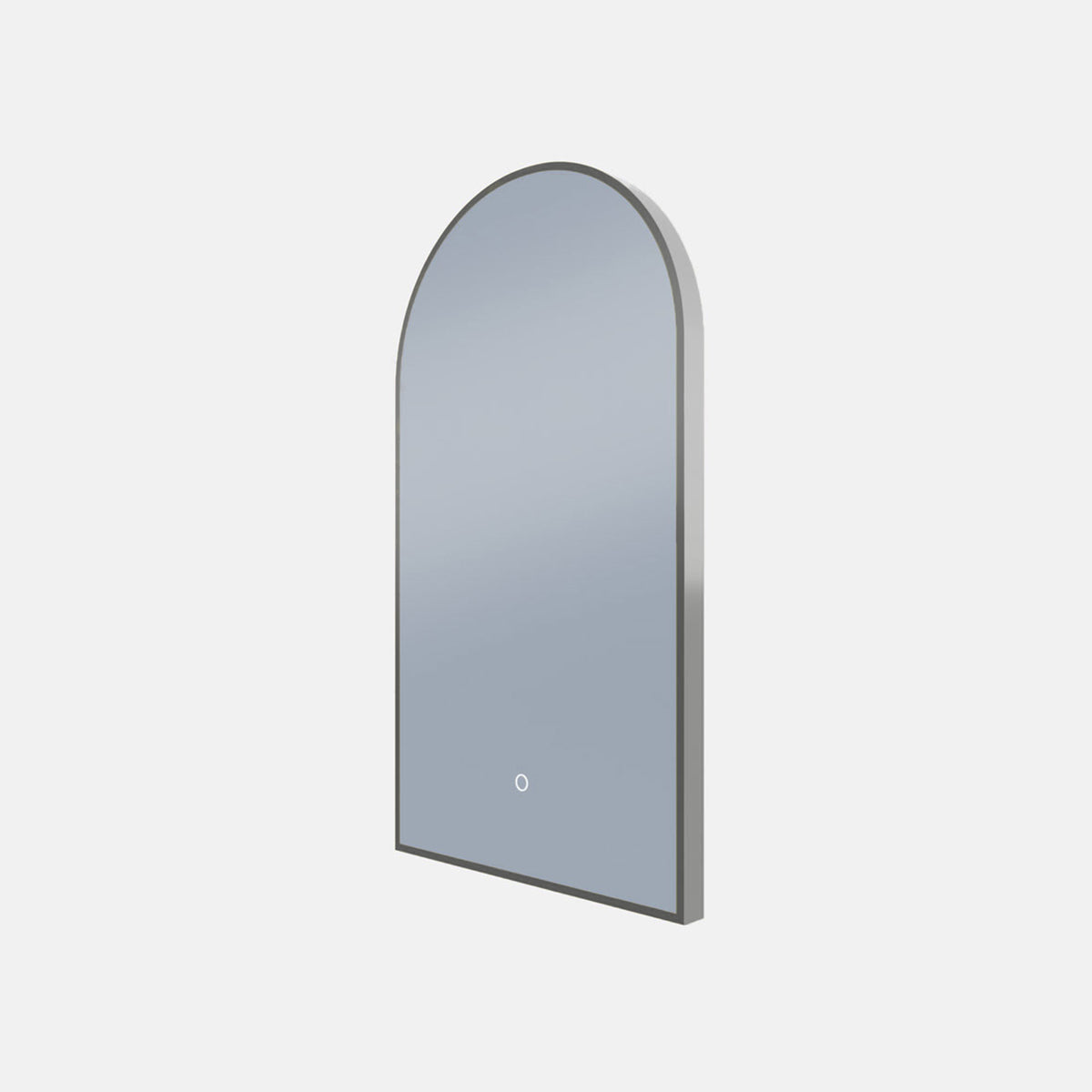 Framed A Series Arch LED Mirror Georgian Metal