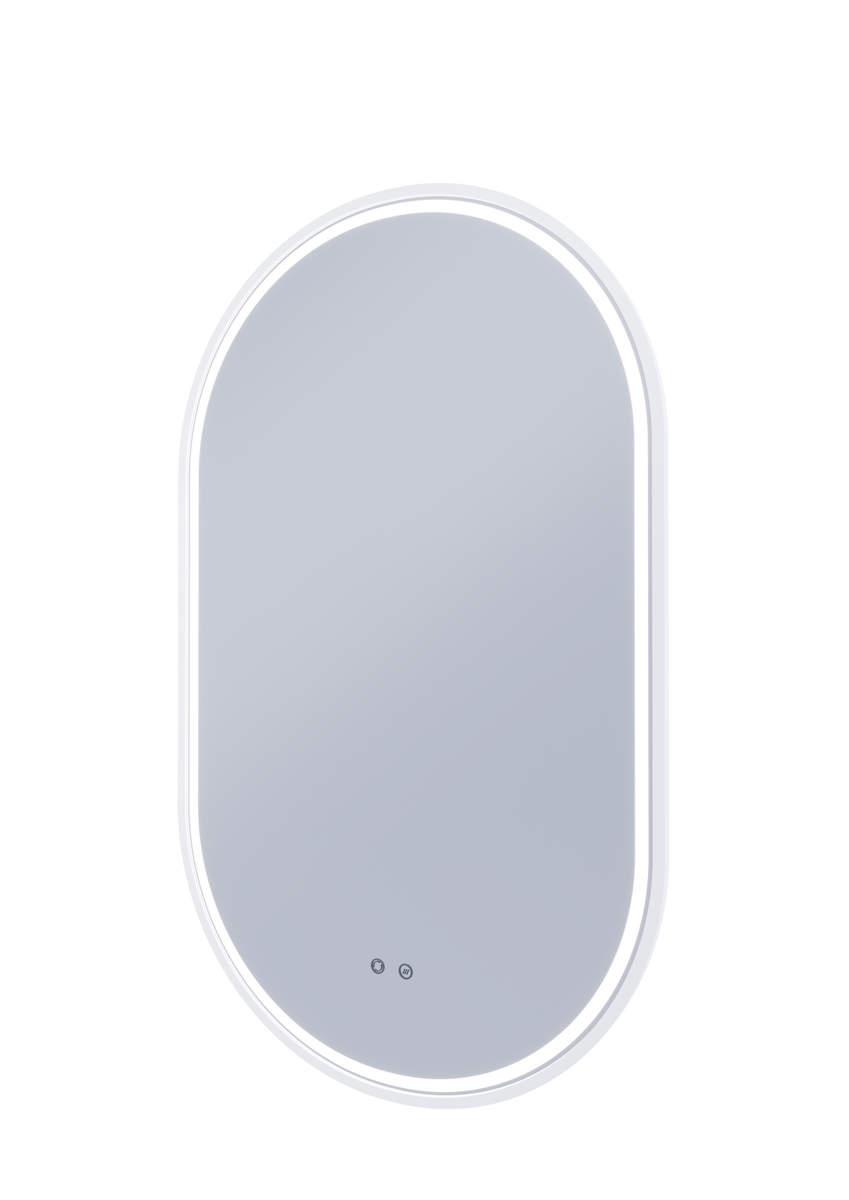 Gatsby LED Mirror Milano White product view 3