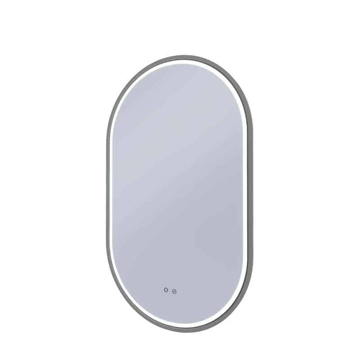 Gatsby LED Mirror with Demister and Portable Magnifier Georgian Metal product view