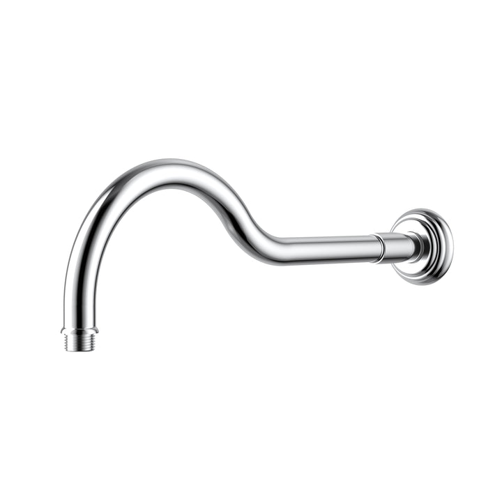 Clasico Shower Arm Horizontal 400mm - Chrome