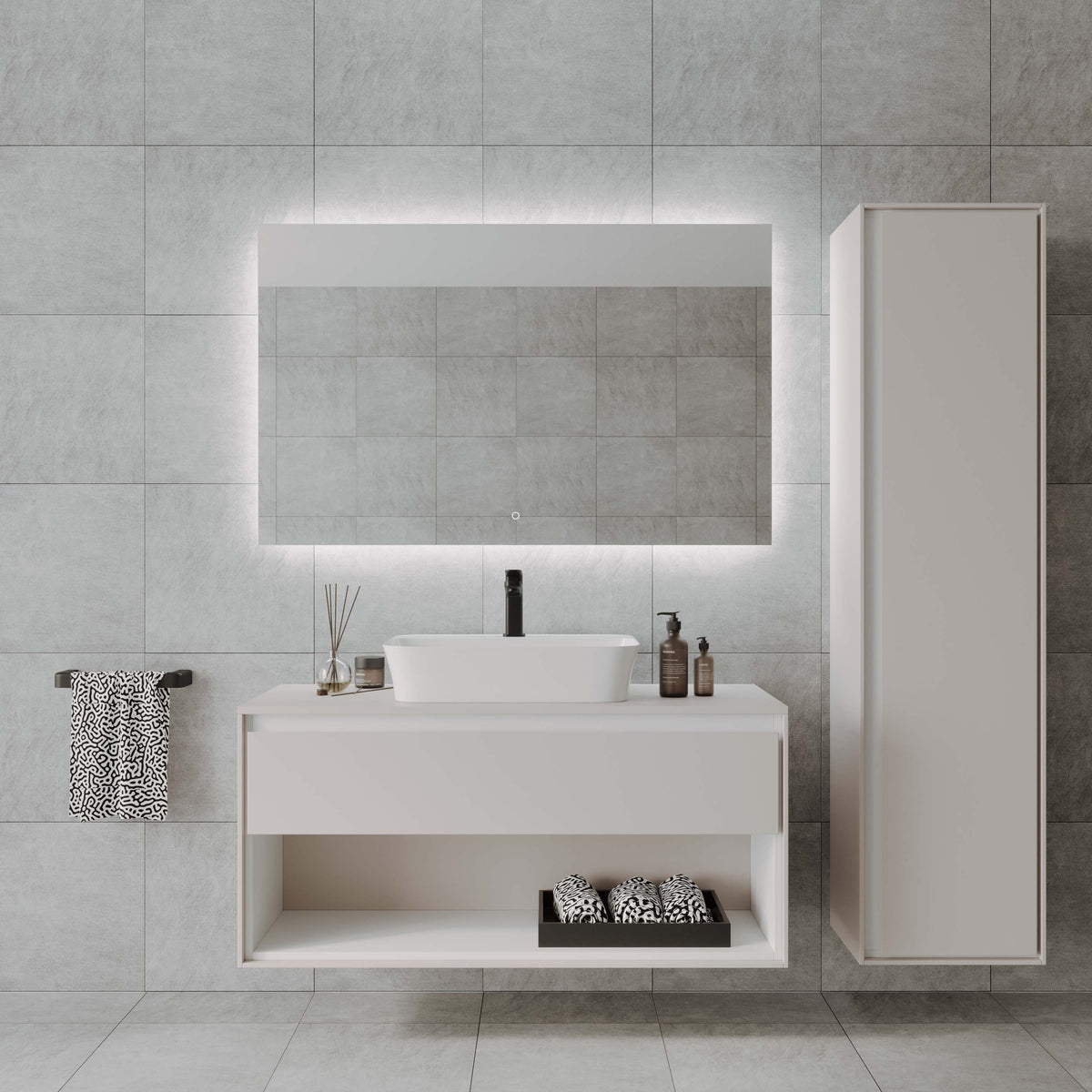 R Series Rectangle LED Mirror product view 2