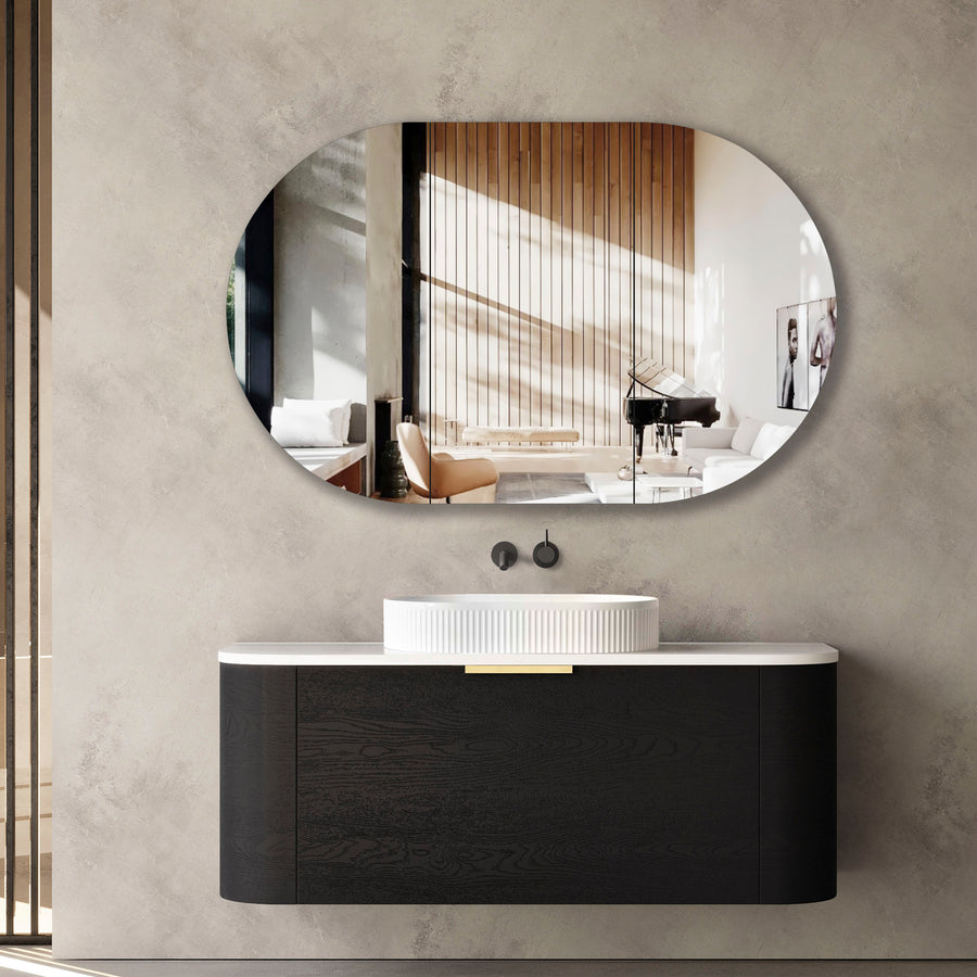 Bondi 1200 Black Oak - Cabinet Only
