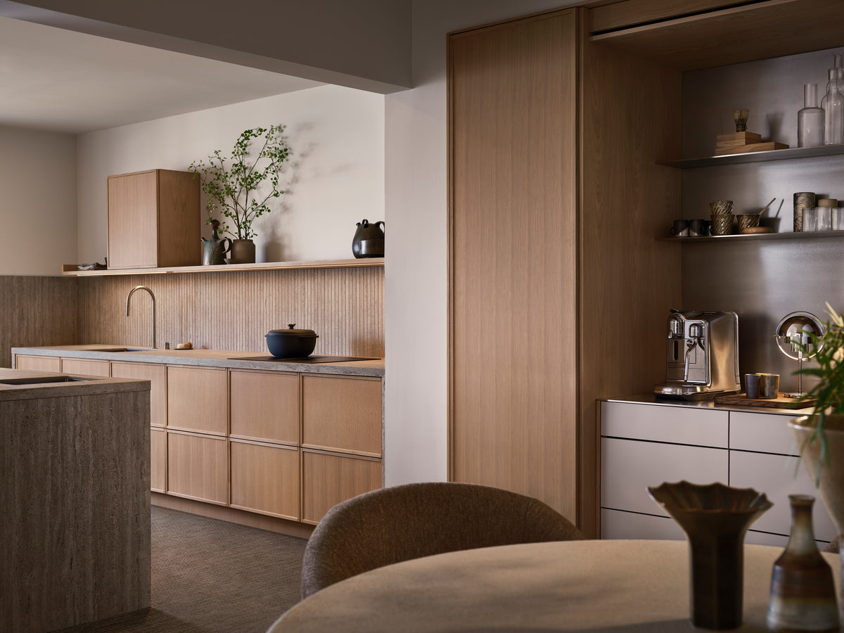 Nebu Dekton 8mm in a kitchen setting