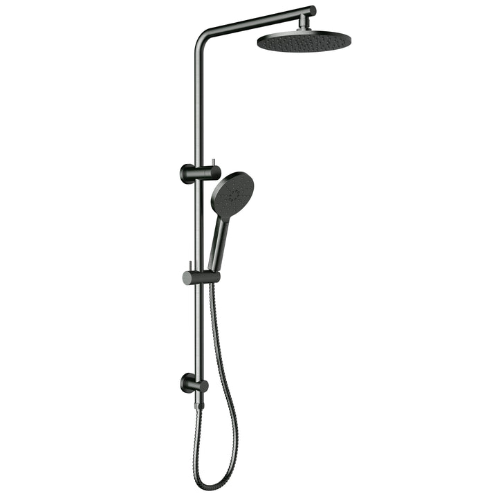 Cora Shower Set Multifunction Top Inlet - Gun Metal