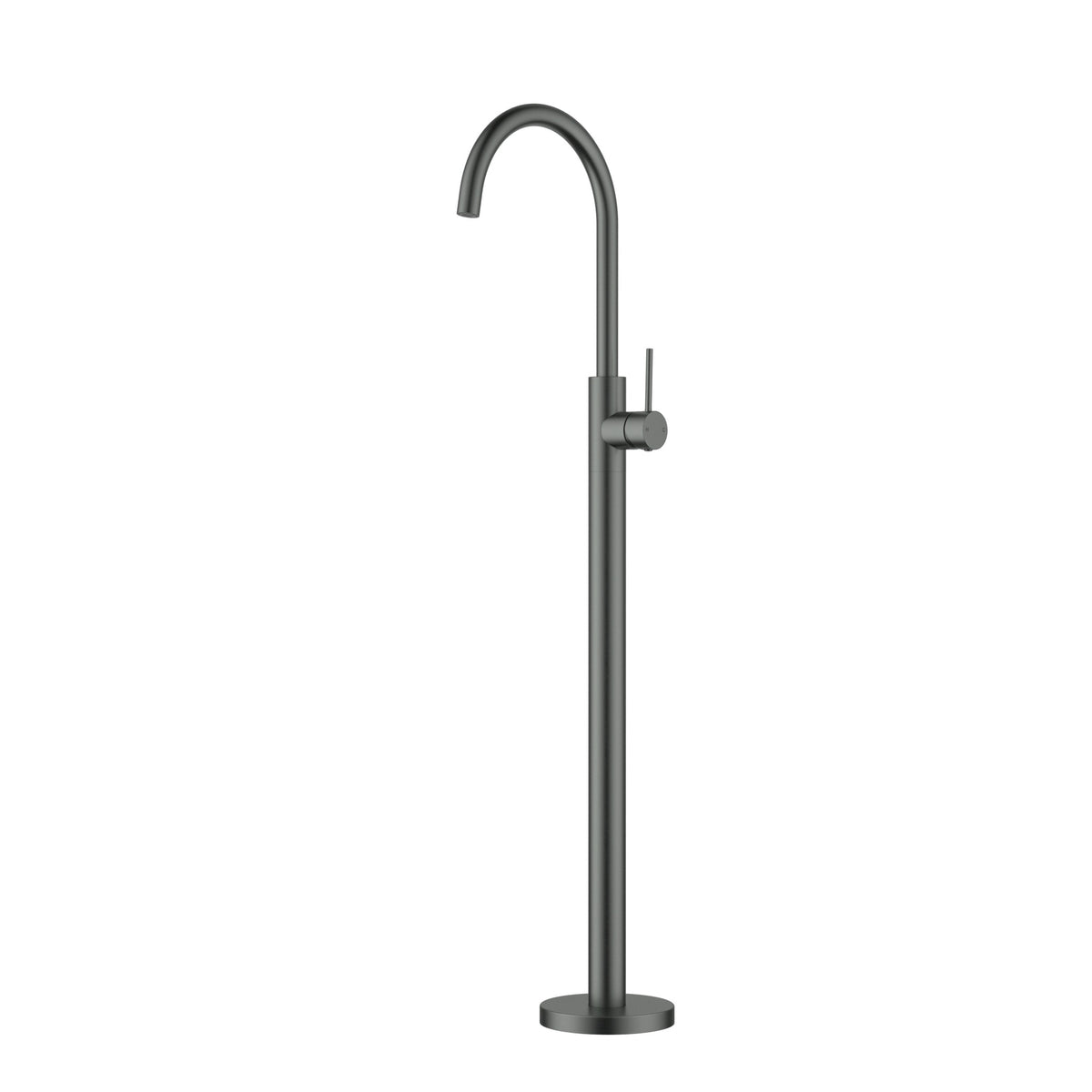 Otus Slimline Bath Mixer Freestanding - Gun Metal