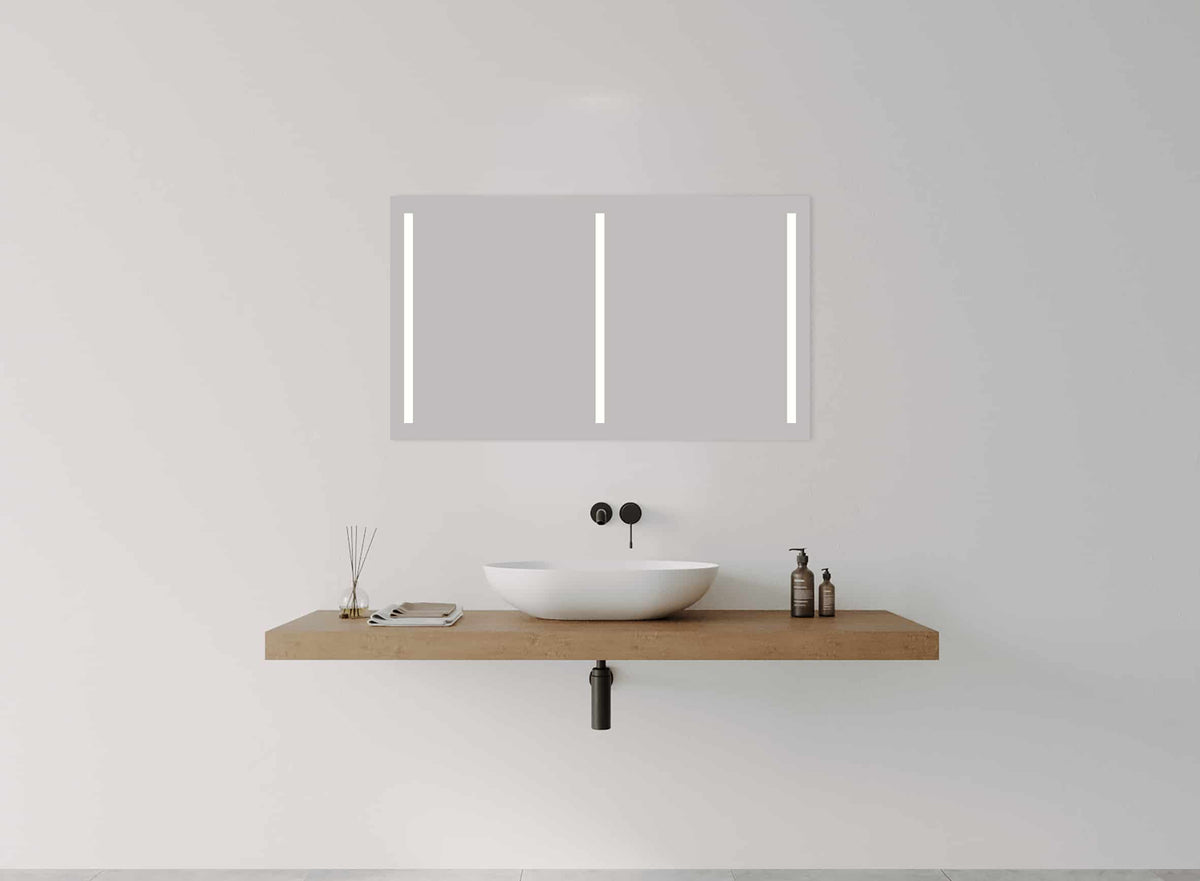 Trio Frontlit LED Mirror