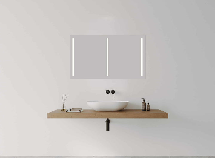 Trio Frontlit LED Mirror