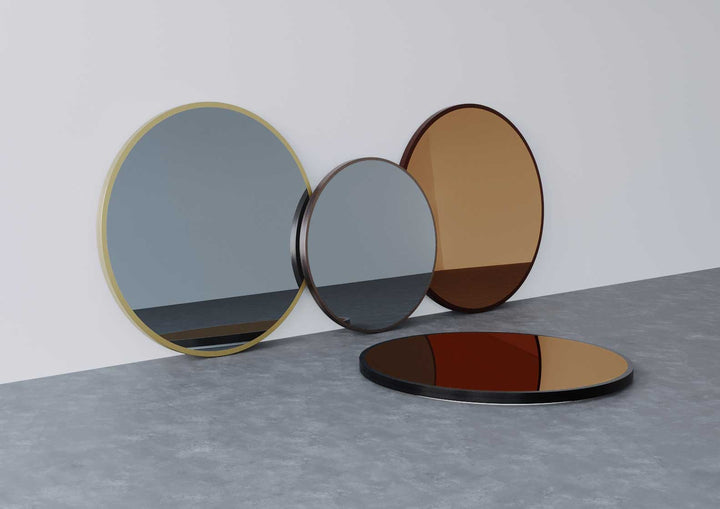 S Series Round LED Mirror Bronzed Glass product view 3