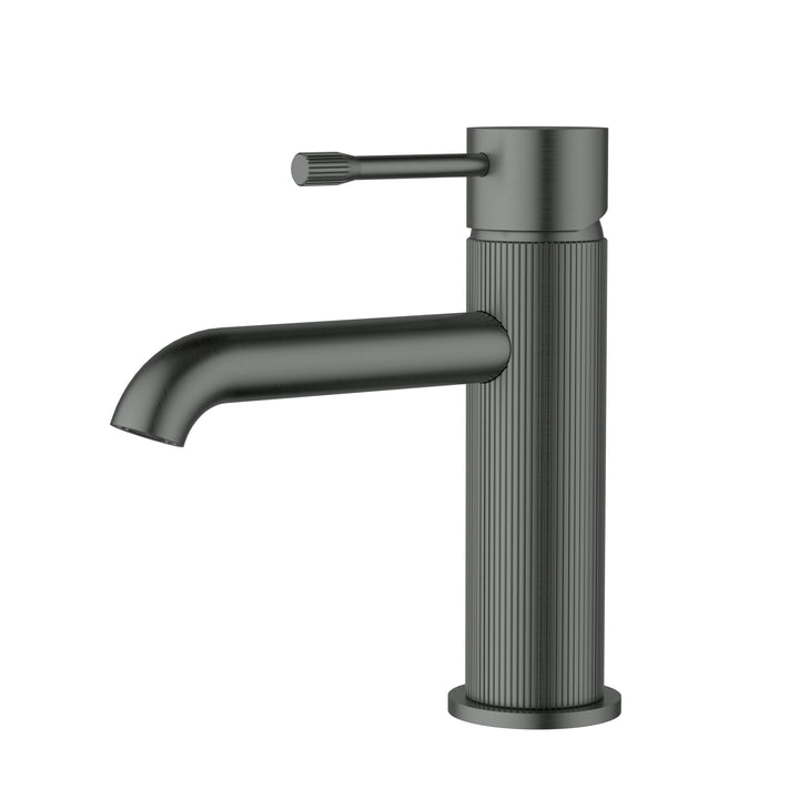 Linie Basin Mixer - Gun Metal