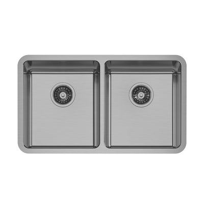 2000 Series Double Bowl Sink - Stainless Steel