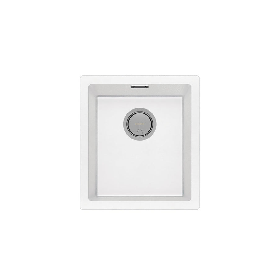 5000 Series Single Bowl Sink - Matte White