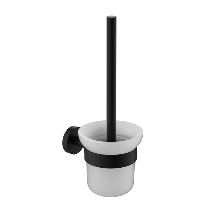 Otus Slimline Toilet Brush Set - Matt Black