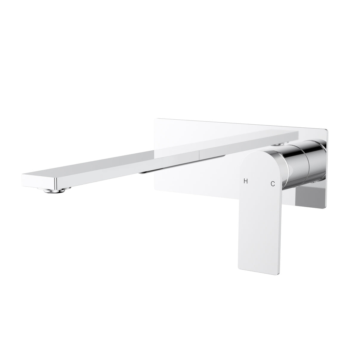 Ruki Wall Basin Mixer - Chrome