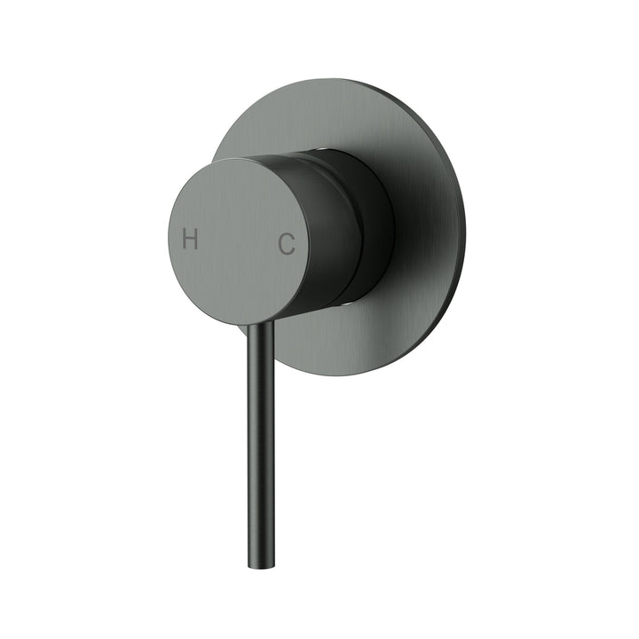 Otus Slimline Wall Mixer Trim Kit - Gun Metal