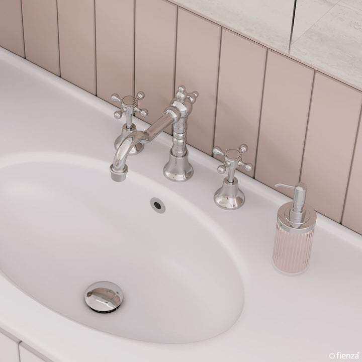 Lillian Basin Set - Chrome