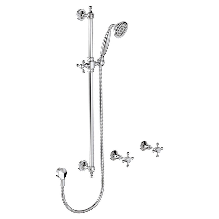Lillian Rail Shower Set - Chrome