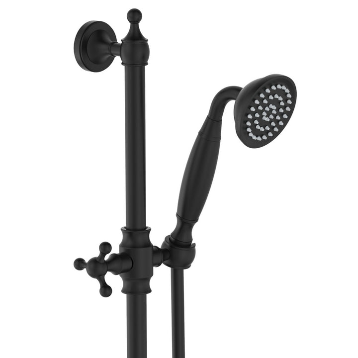 Lillian Rail Shower Set - Matte Black
