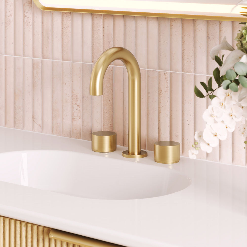 Kaya Round Hob Set, Round Taps - Urban Brass