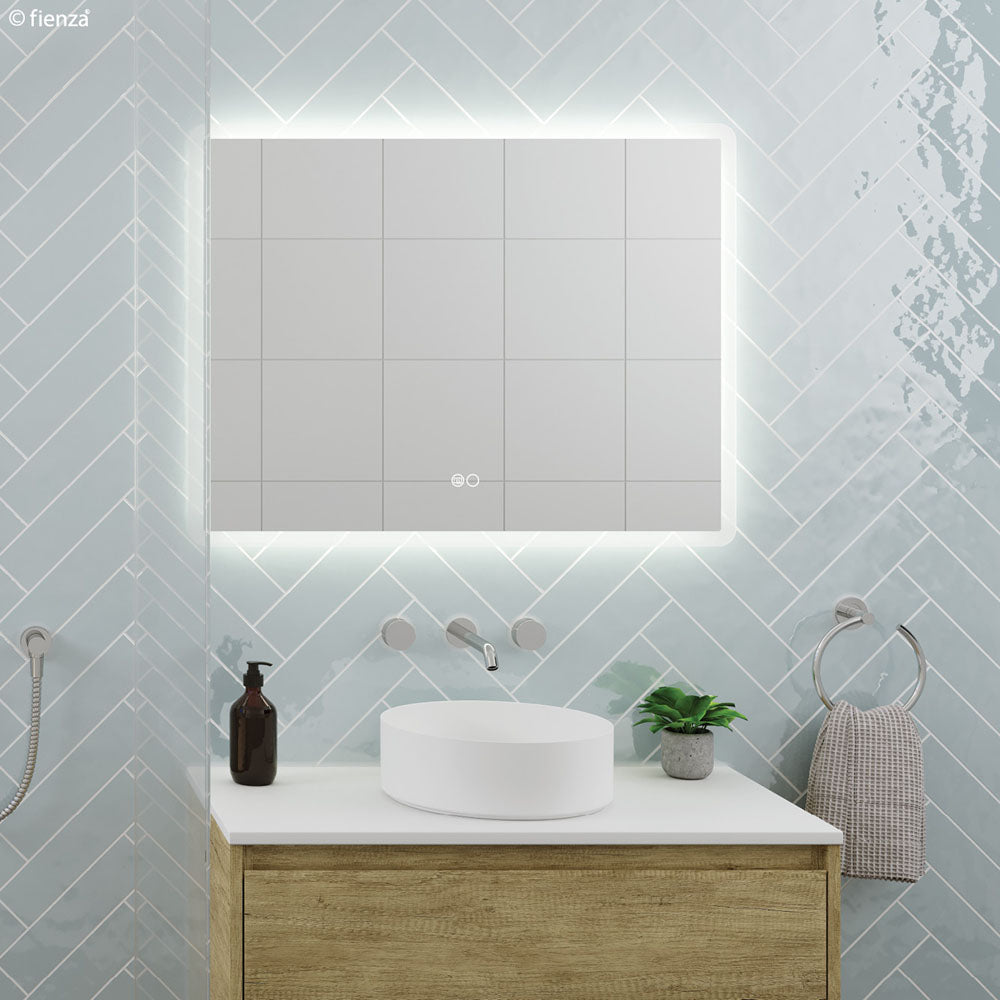 Kaya Wall Set, Round Taps, 180mm Outlet - Chrome