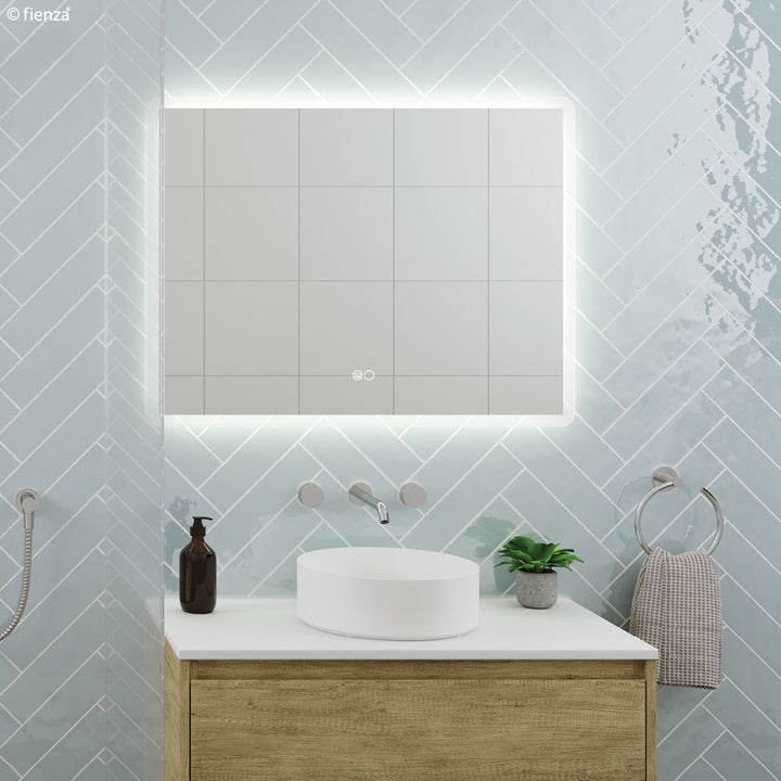 Kaya Wall Set, Round Taps, 180mm Outlet - Chrome