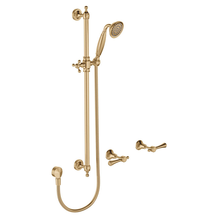 Lillian Lever Rail Shower Set - Urban Brass