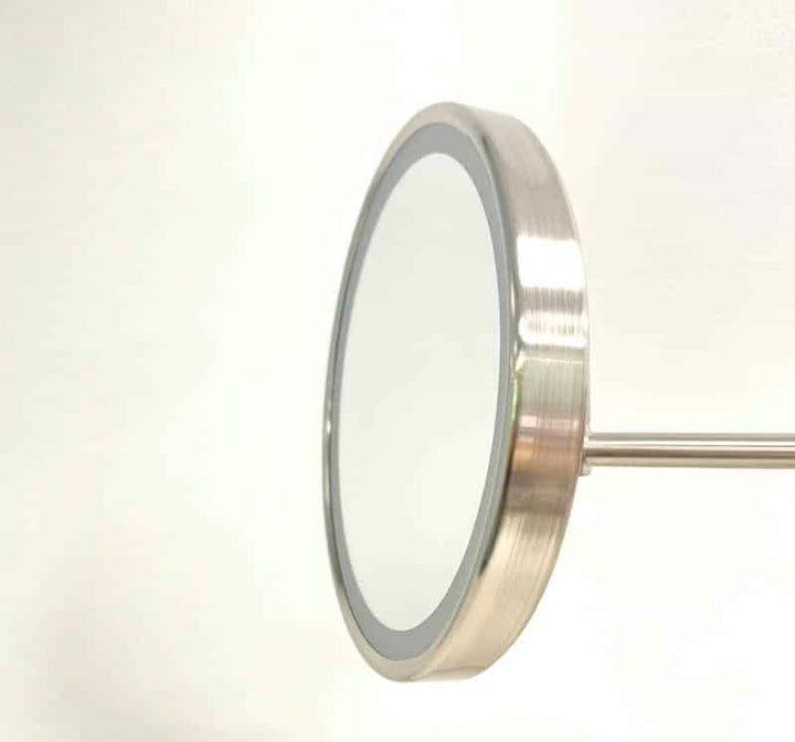 Illusion LED Magnifying Mirror Brushed Nickel