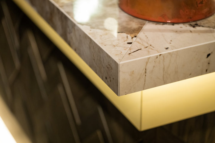 Khalo Dekton 8mm in an interior setting