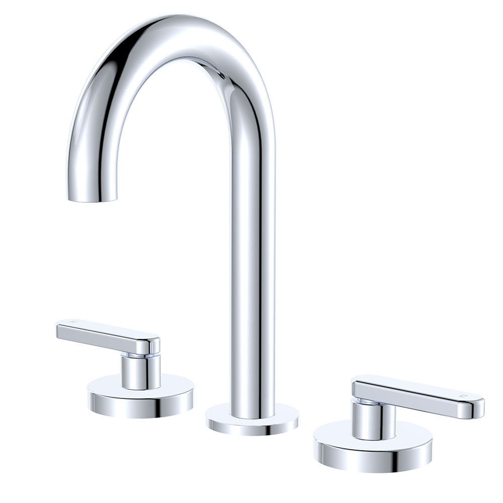 Kaya Round Hob Set, Lever Taps - Chrome