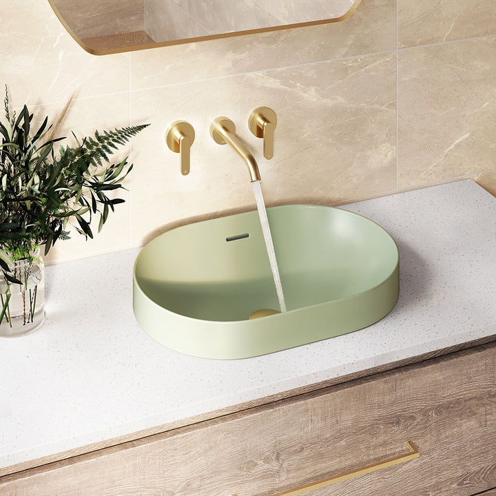 Kaya Wall Set, Lever Taps, 180mm - Urban Brass