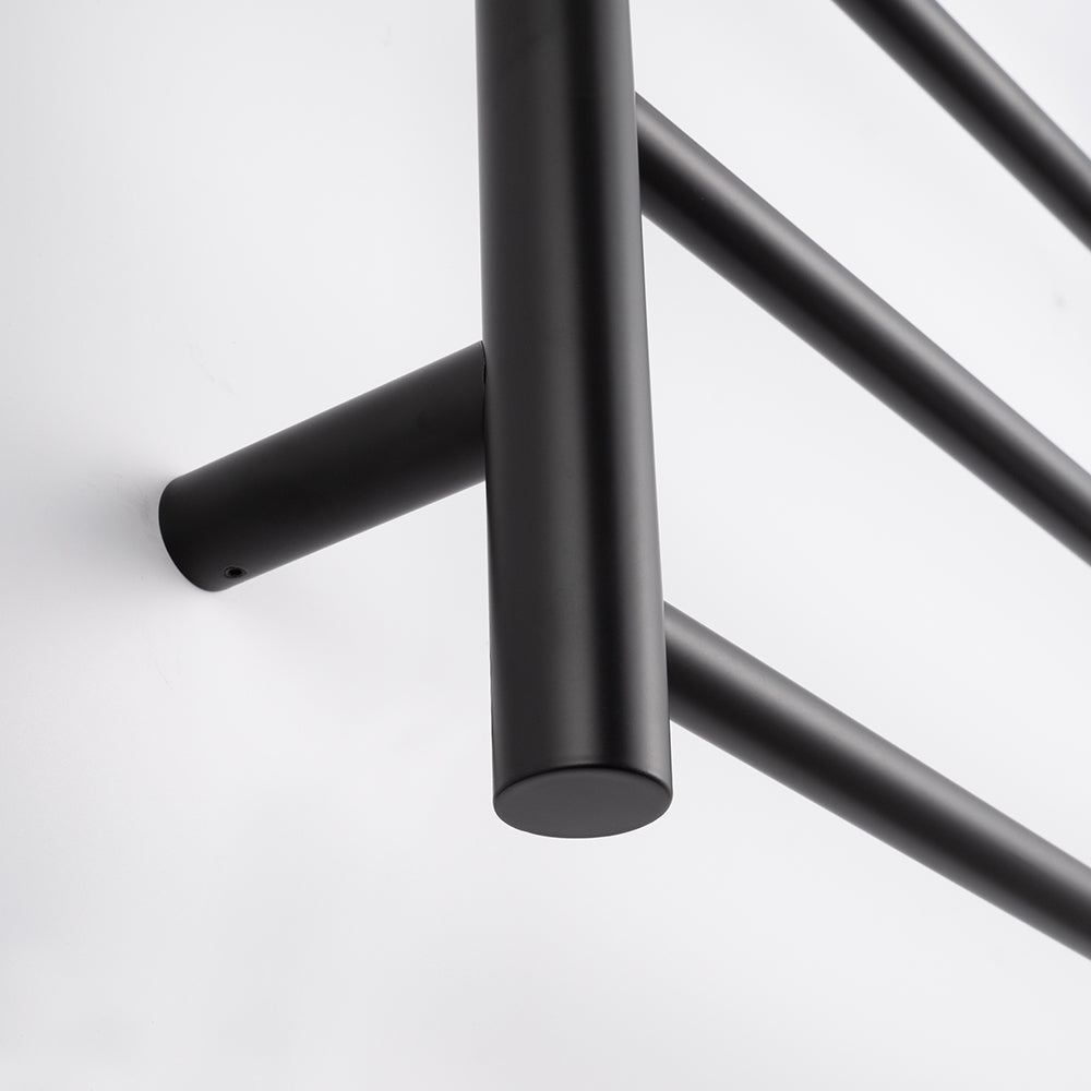 Radiant Heated Round Ladder Towel Rail 600 x 800mm - blk-rtr01_3