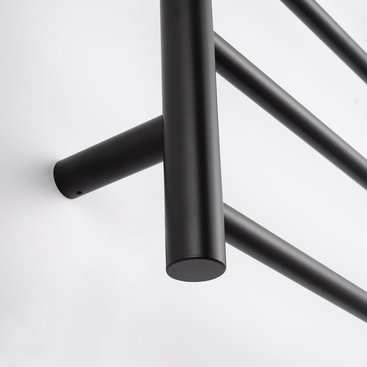 Radiant Heated Round Ladder Towel Rail 600 x 800mm - blk-rtr01_3