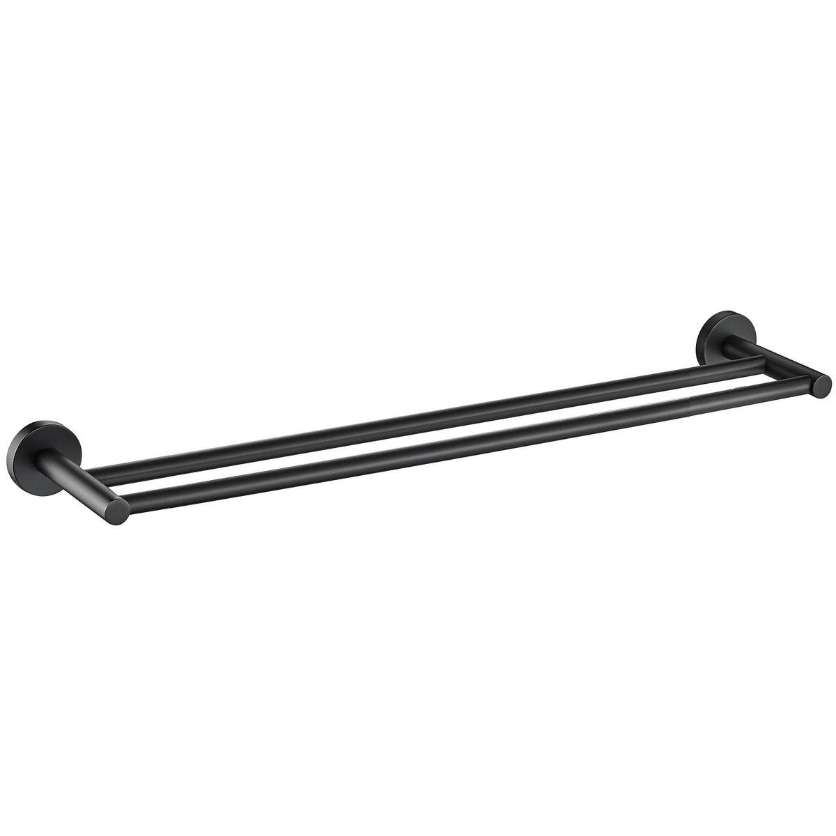 Otus Towel Rail Double 600mm - Matt Black