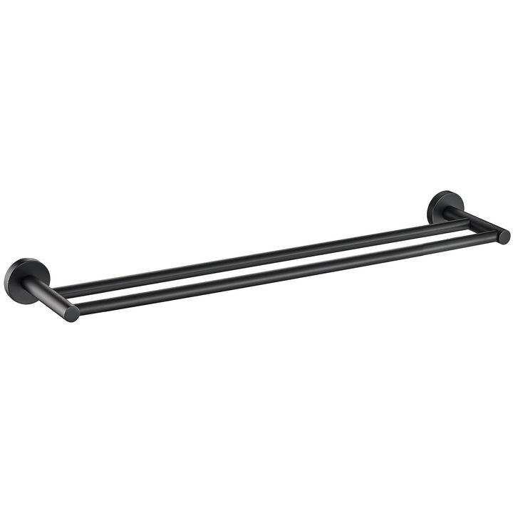 Otus Towel Rail Double 600mm - Matt Black