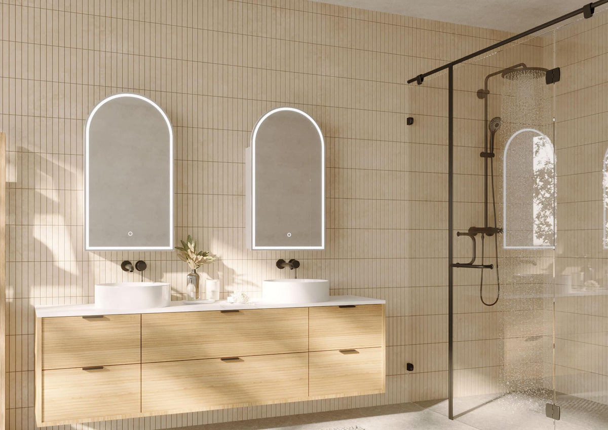 Blanca LED Shaving Cabinet Frameless
