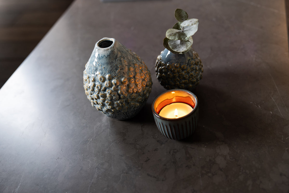 Laos Dekton 8mm in a kitchen setting