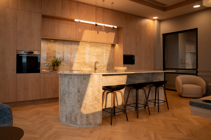Taga Dekton 8mm in a kitchen setting
