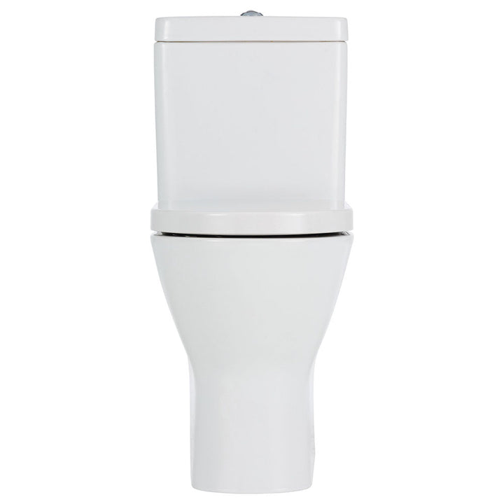 RAK Resort Back-to-Wall Toilet Suite, Gloss White with Bottom Inlet - product