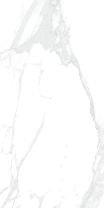 3D Crafted Calacatta Porcelain Tile tile face, 1200 x 600 mm