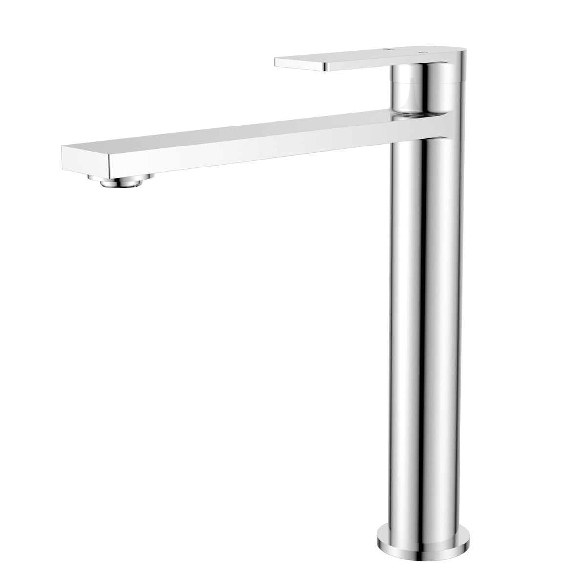 Ruki Basin Mixer High Rise - Chrome