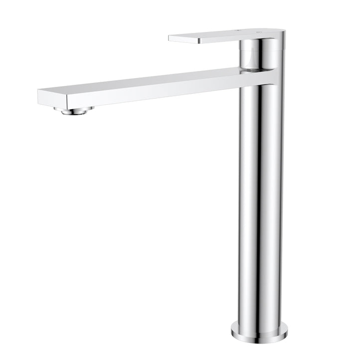 Ruki Basin Mixer High Rise - Chrome